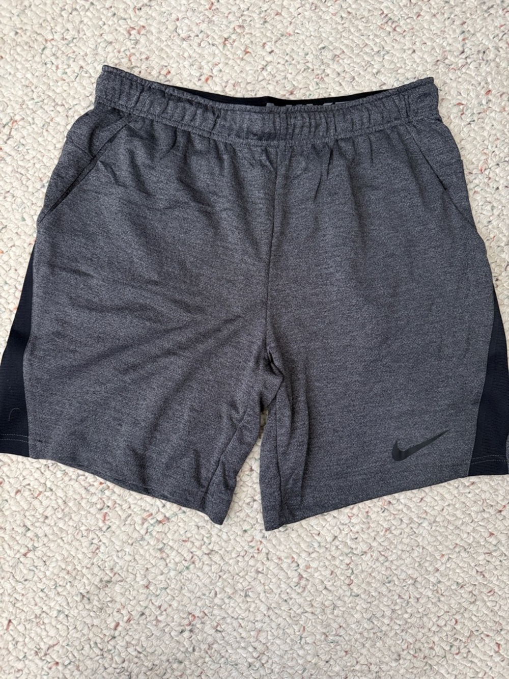 Nike Men’s Charcoal/Black Athletic Shorts